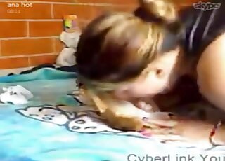 Pinnacle of hot zoophile action in a taboo video